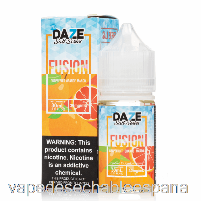 Vape Desechable España Helado De Pomelo Naranja Mango - 7 Sales Daze Fusion - 30ml 50mg